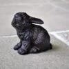 Lapin Déco Fonte 12x6x12cm