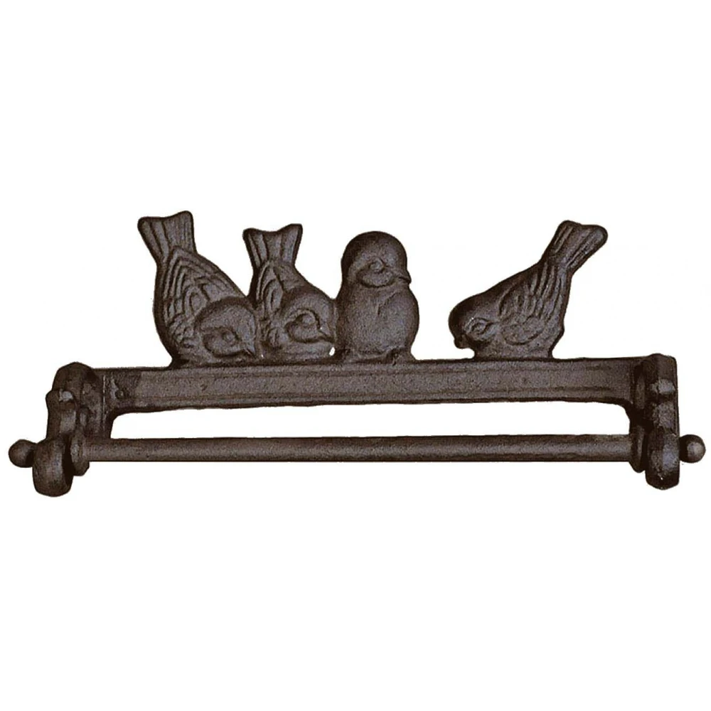 Porte Torchon En Fonte Oiseaux – Image 2