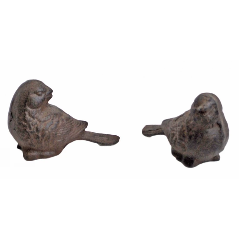 Statuettes Déco Oiseaux Fonte 10cm – Image 2