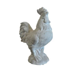 Petit Coq Ciment 10x05x13cm