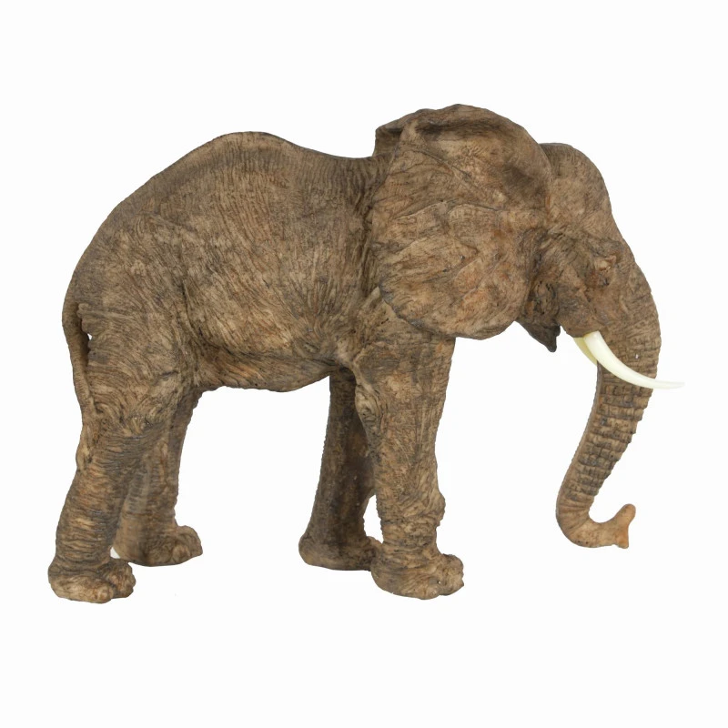 Statuette éléphant Résine 33x12x25cm – Image 2