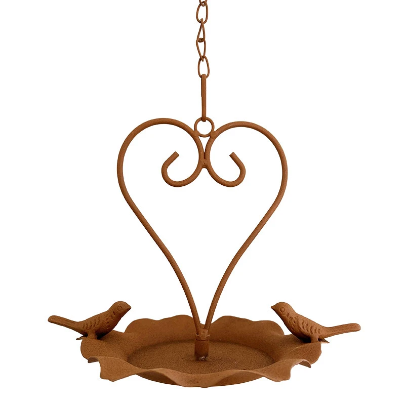 Mangeoire Oiseaux Suspendue Love 22x15x46cm