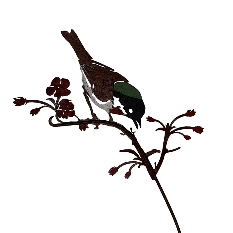 Ensemble 3 Tuteurs Oiseaux Sur Branches 93cm – Image 3