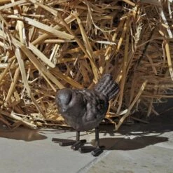 Statuette Petit Oiseau Fonte 8x5x7cm