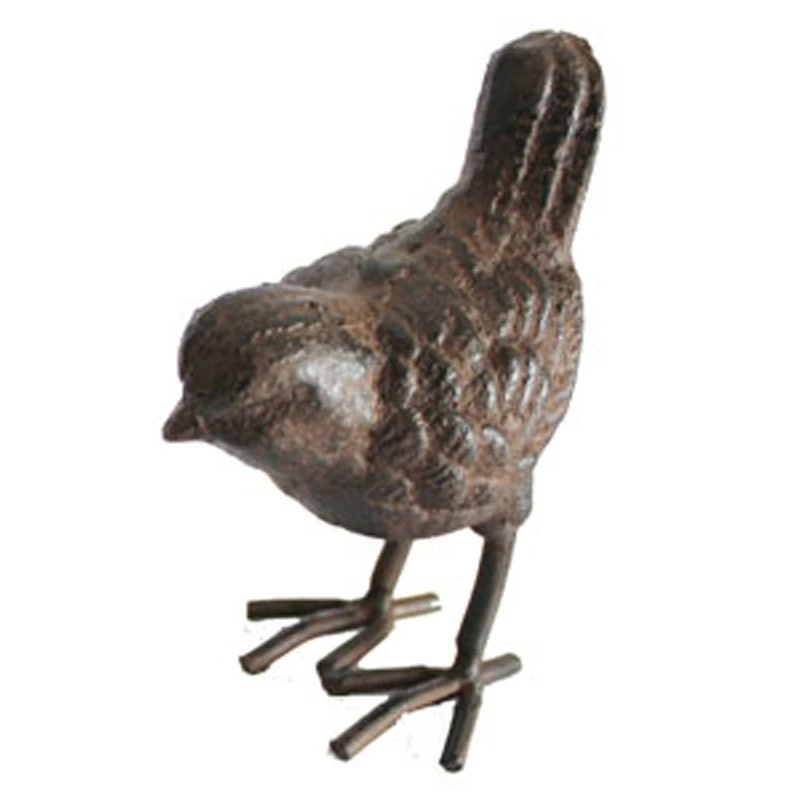 Statuette Petit Oiseau Fonte 6x5x10cm – Image 2