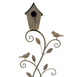 Nichoir Oiseaux Fer 32x11x105cm