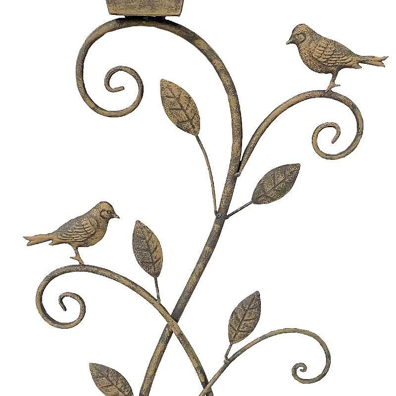 Nichoir Oiseaux Fer 32x11x105cm – Image 3