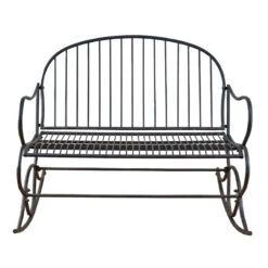 Banc De Jardin Rocking Chair 112x89x98cm