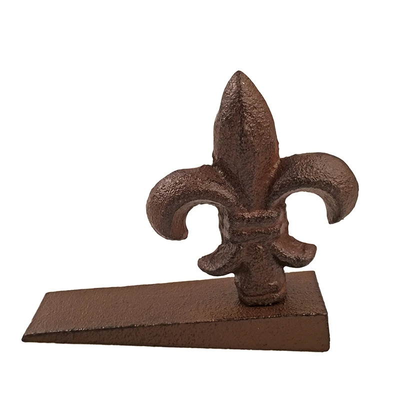 Bloque Porte Fleur De Lys Fonte 10x4x13cm – Image 2