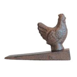 Bloque Porte Poule Fonte 11x3x8cm