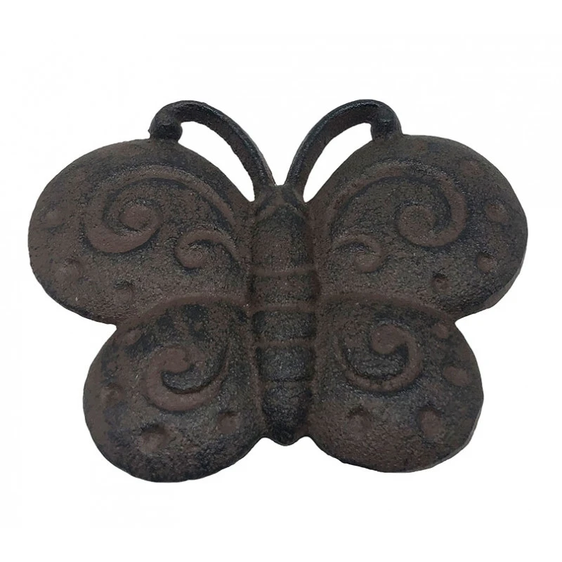 Cache Clés Papillon Fonte 13x3x11cm – Image 2