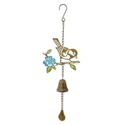 Carillon Clochette Oiseau 19x6x60cm