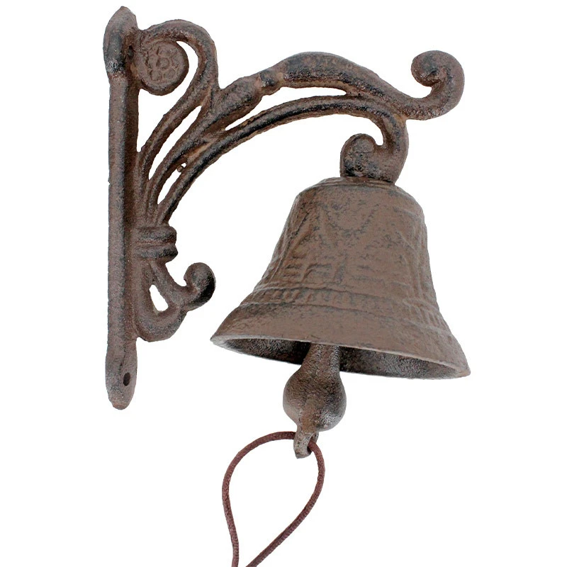 Cloche Carillon En Fonte 12x8x13cm – Image 2