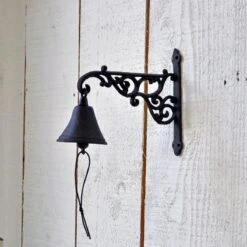 Cloche Carillon Fonte Arabesques 24x10cm