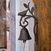 Cloche Carillon Fonte Oiseau 12x8x24cm
