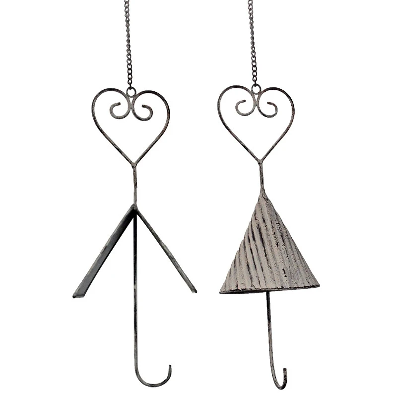 Ensemble 2 Mangeoires Oiseaux Coeur 12x62cm – Image 2