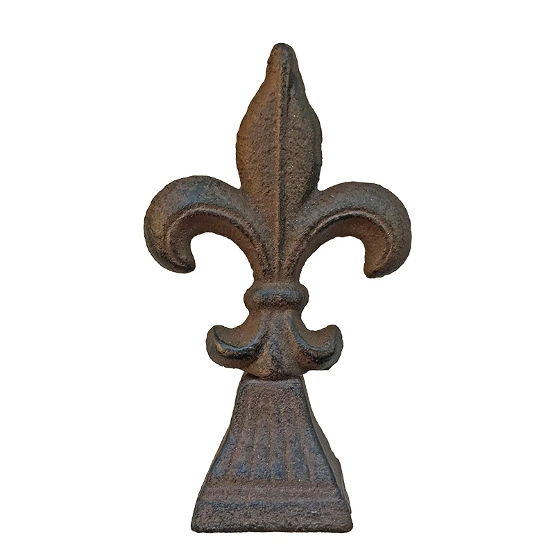 Fleurs De Lys En Fonte 7x4x12cm – Image 2