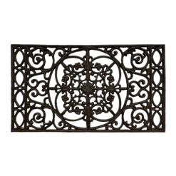 Grand Gratte Pieds Rectangulaire En Fonte 67x38x2cm