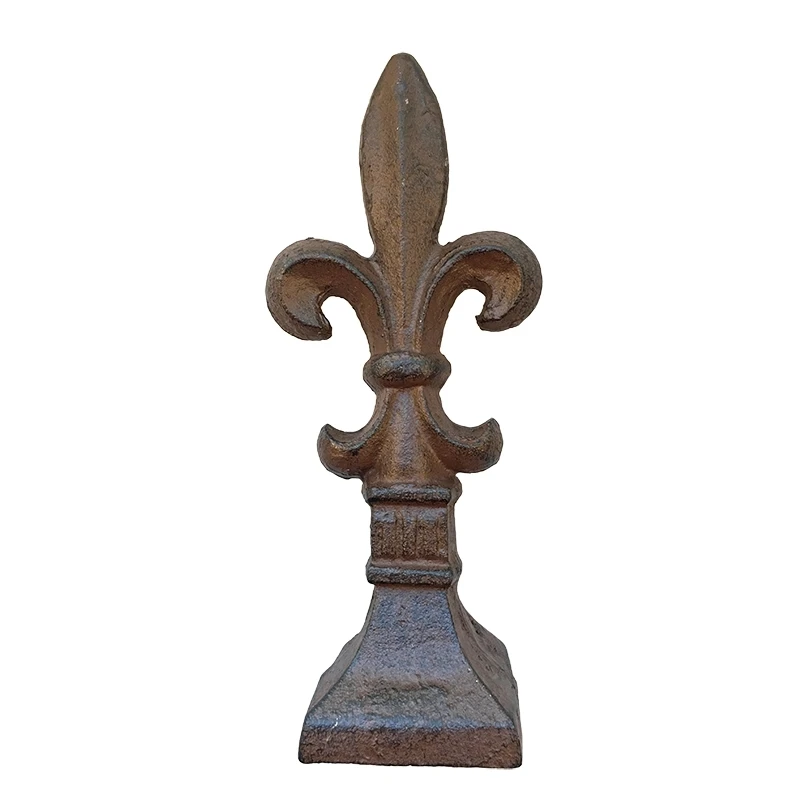 Grande Fleur De Lys Fonte 10x8x25cm – Image 2