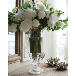 Grande Vase En Verre 21x21x38cm