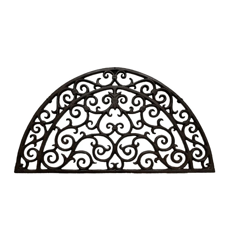 Gratte Pieds En Fonte Demi Lune 60x35x2cm – Image 2