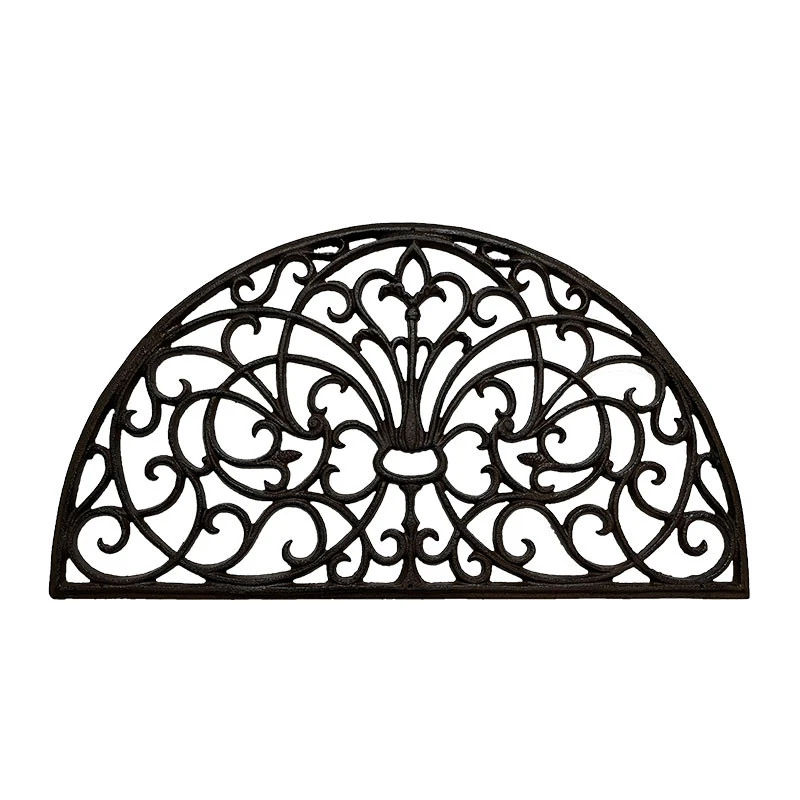 Gratte Pieds Fonte Demi Lune 69x39cm