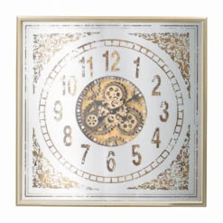 Horloge Ă Engrenages 80x8x80cm