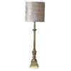 Lampe Sur Pied Abat Jour Velours 86cm X 25cm