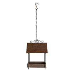 Mangeoire Oiseaux Ă Suspendre 18x18x57cm