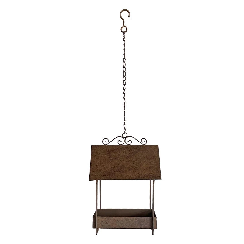 Mangeoire Oiseaux Ă Suspendre 18x18x57cm