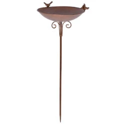 Mangeoire Oiseaux En Fonte 25x110cm