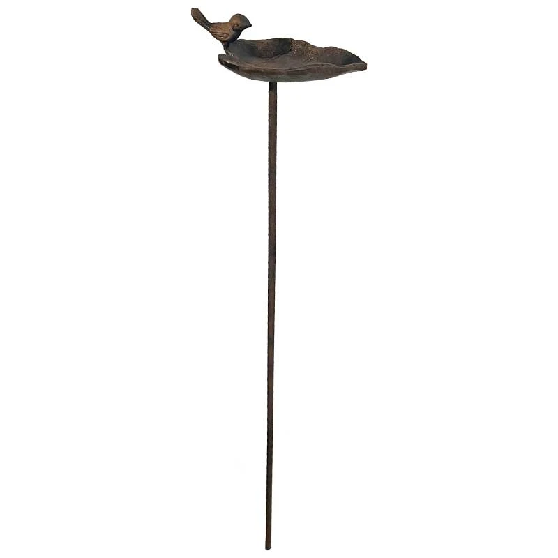 Mangeoire Oiseaux Feuille Ă Planter 16x87cm