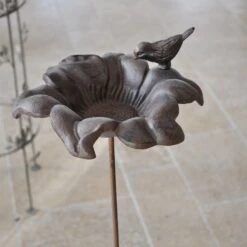 Mangeoire Oiseaux Fleur 24x100cm