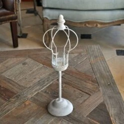 Photophore Sur Pied 14x40 Cm