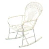 Rocking Chair Blanche 60x79x104cm