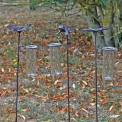 Set 3 Pluviomètres Grenouille, Papillon, Libellule