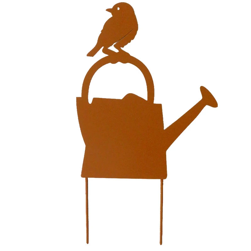 Silhouette Déco Jardin Arrosoir 21x38cm – Image 2