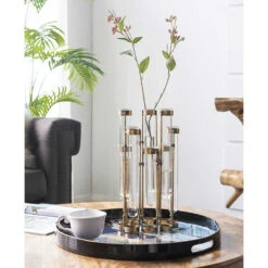 Soliflore En Verre Ă Fleurs 45x5x35cm