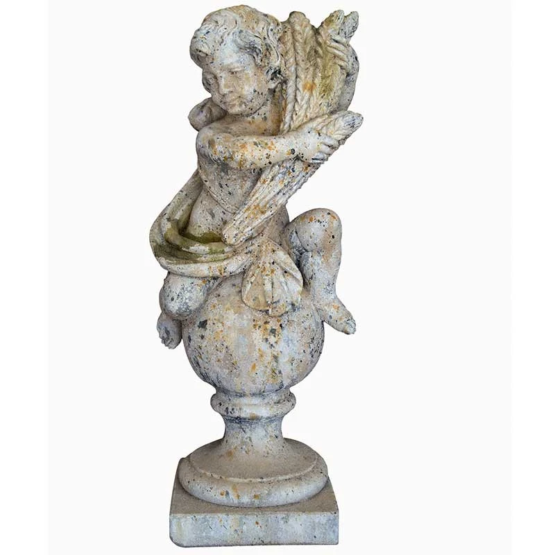 Statue Grand Putti Saison été 102x32x32cm