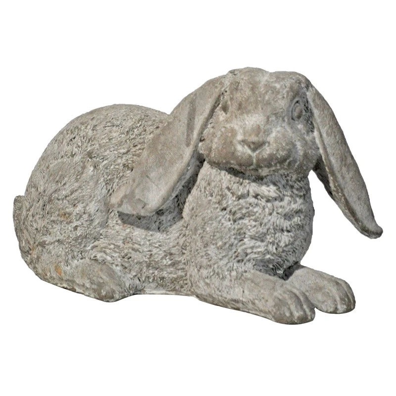 Statuette Lapin Ciment 28x13x16cm – Image 2