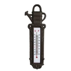 Thermomètre Mural Arrosoir En Fonte 28X8cm