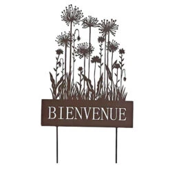Treillage Jardin Fleurs 36x66cm