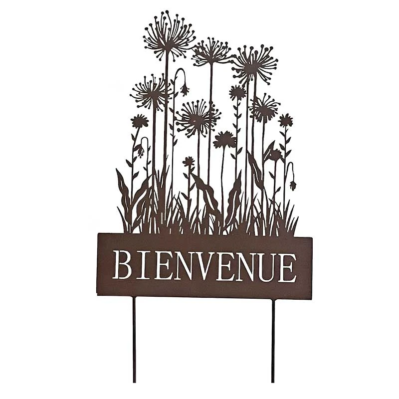 Treillage Jardin Fleurs 36x66cm