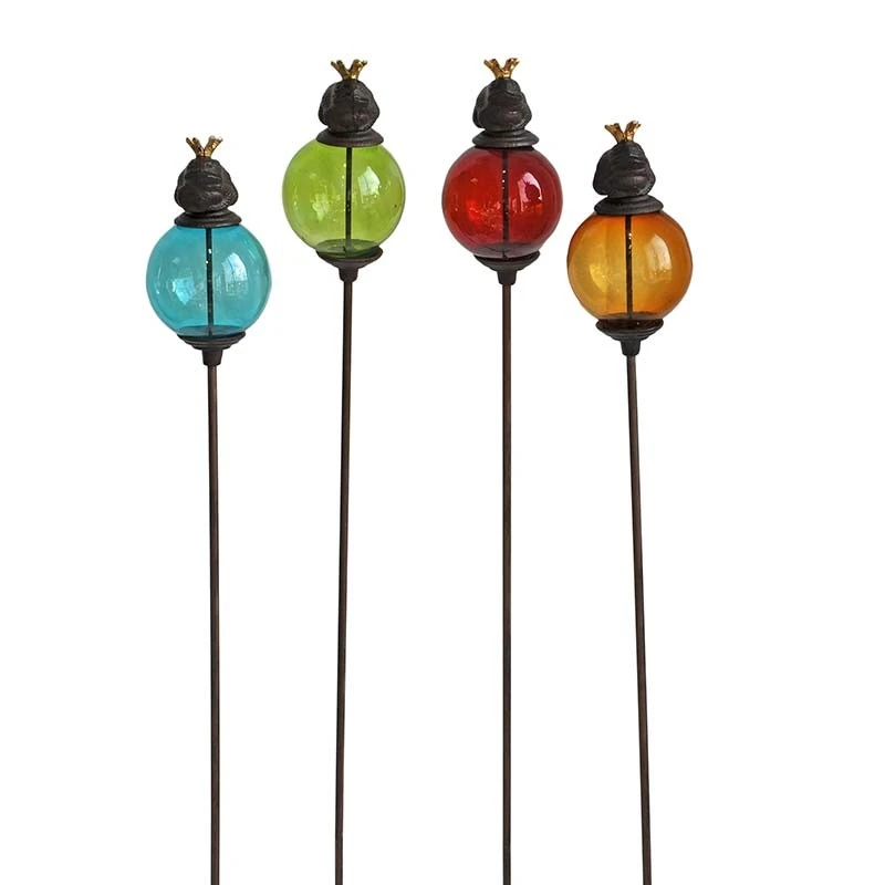 Tuteur Boule Grenouille Bleu 10x117cm – Image 2