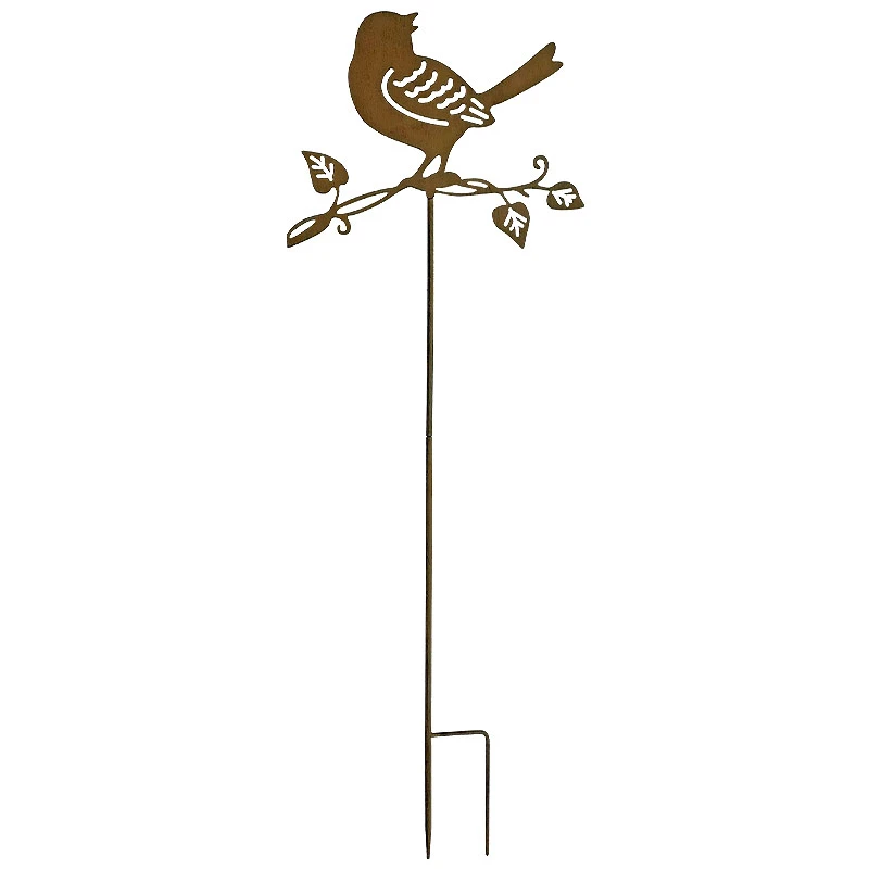 Tuteur Déco Oiseau Sur Branche 36x102cm – Image 2