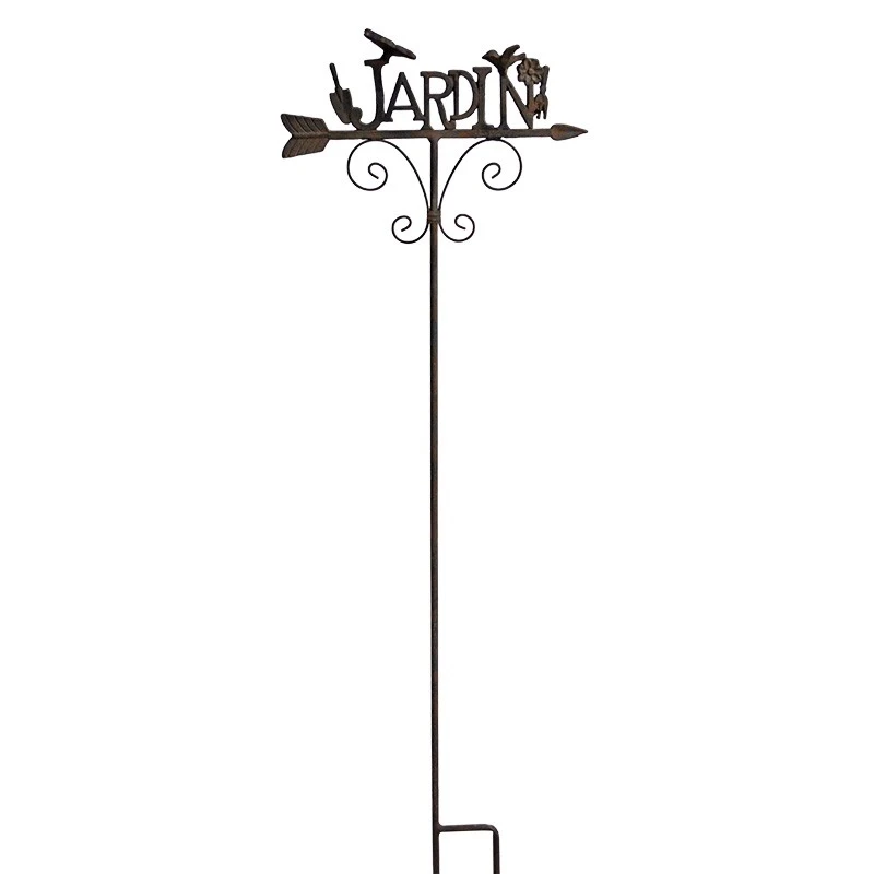 Tuteur Direction Jardin Ă Planter 39x8x127cm