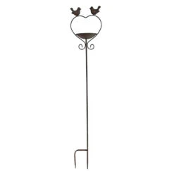 Tuteur Oiseaux à Planter Avec Mangeoire 19x100cm